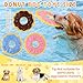 Suilung 3 Pcs Floating Dog Toys Durable Oxford Fabric Dog Water Toy Donut Pet Pool Toys for Small Medium Puppy Dogs Outdoor Summer Pool Interactive Playing Fetch