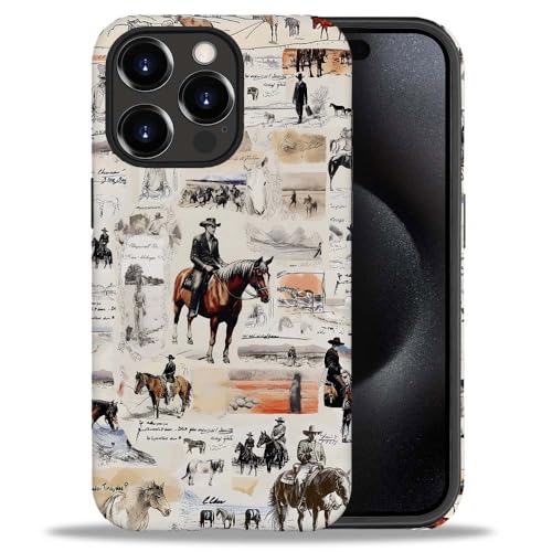 Coque iPhone 14 Pro Max motif chevalier TPU souple antichoc angle double protection 6,7 pouces