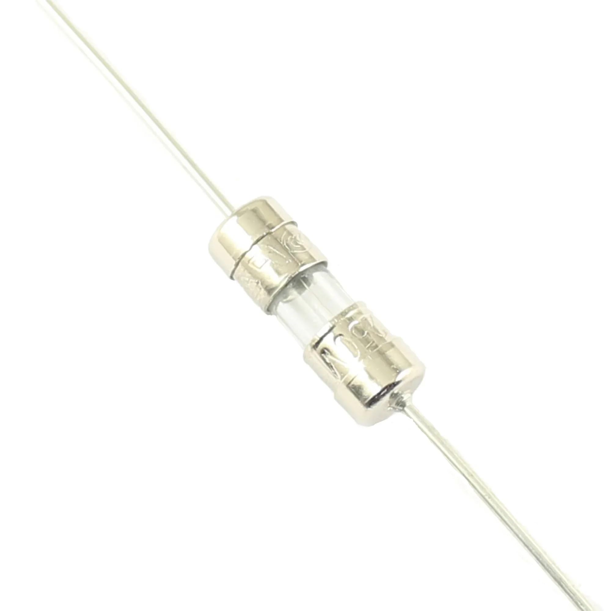 Fusible en verre 3.6x10 mm 250V 0.25A axial à action rapide pour carte