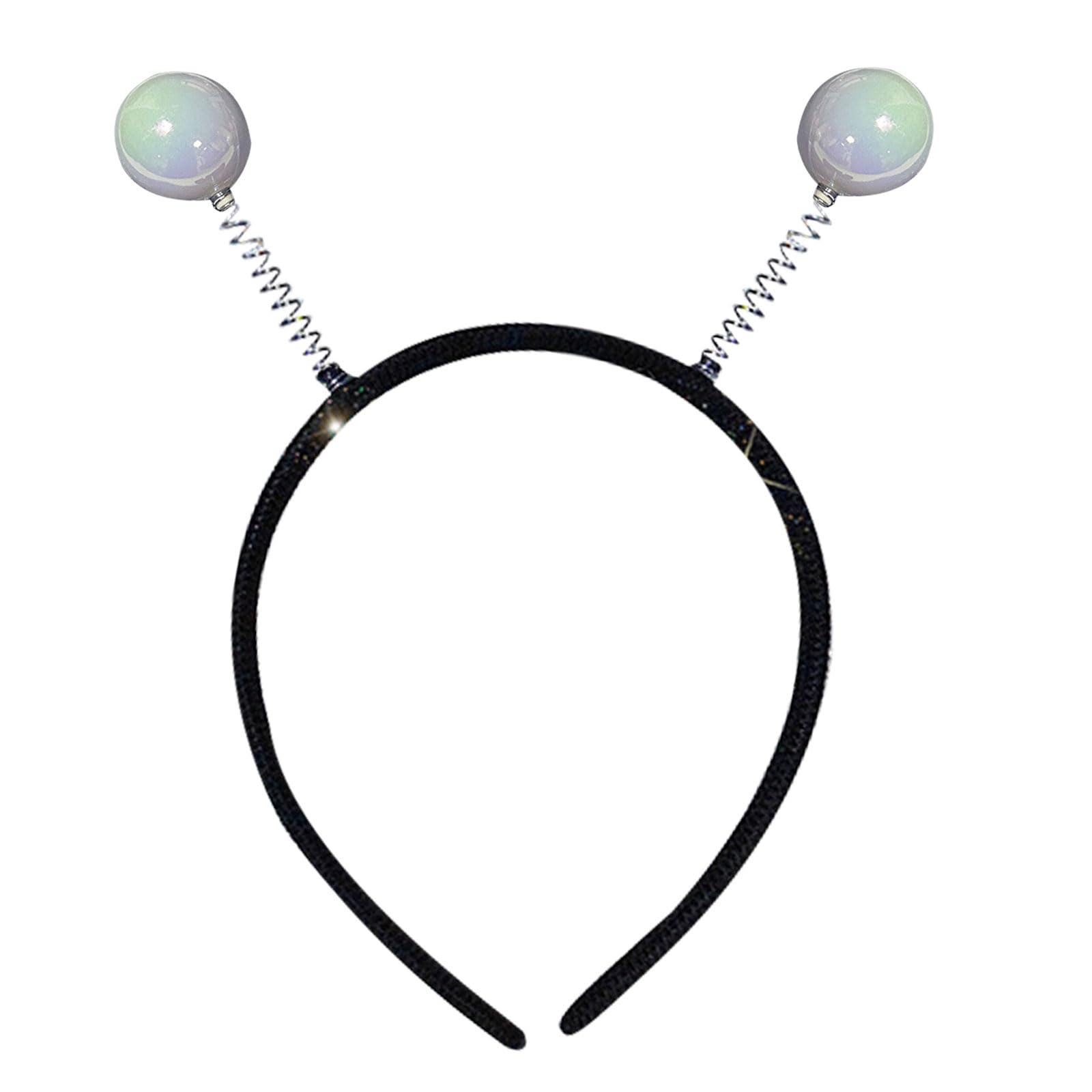 MICFENY Adjustable Hairband With Spring Ball Design Colorful Hairhoop For Holiday Celebrations and Party Gathering Dressingup