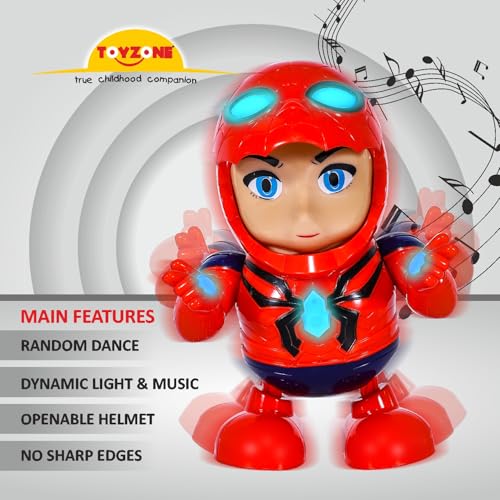 Image of Toyzone Dance Hero-22039 | Electronic Toy | Dancing Hero | Musical Toys | Music with Dance Movement | Battery Operated Toy | Light & Music | Age 12+ Months