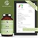 QIDOSHA® Palmitoylethanolamid PEA Kapseln hochdosiert, 180 Kapseln im Apothekerglas, 1200mg PEA je Tagesportion, deutsche Fertigung, jede Charge laborgeprüft, plus Leucin