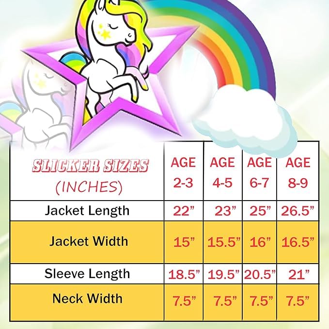 Puddle Play Kids Waterproof Hooded Rain Slicker – Lightweight Outwear Jacket in Fun Designs, Sizes 2-9 Years4