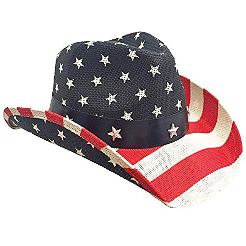 Port Classic American Flag Cowboy Hat (Kids) #TOP4