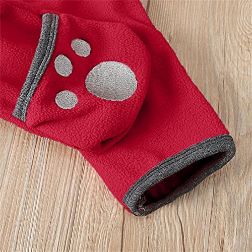 Fleece infant footed de qualité supérieure pour fille et garçon