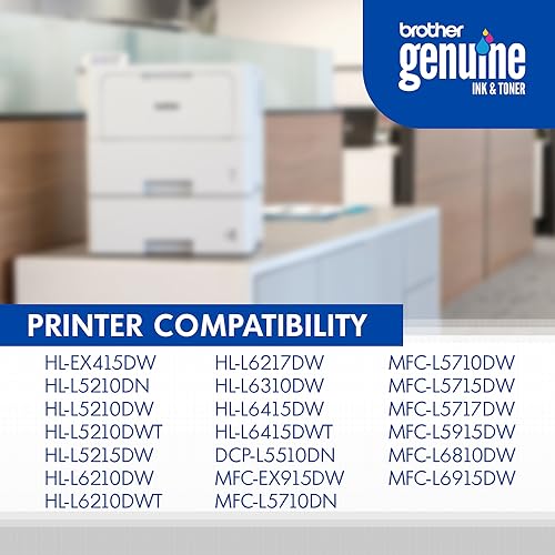 Image of Brother Genuine TN920XL High-Yield Black Toner Cartridge 2-Pack for Professional Business Laser Printers, 12,000 Pages per Cartridge, Compatible with HL-L5210DW, HL-L6210DW Series | Approx. 6, 000 Pages per Cartridge, Compatible with Hl-L5210dw and Hl-L6210dw