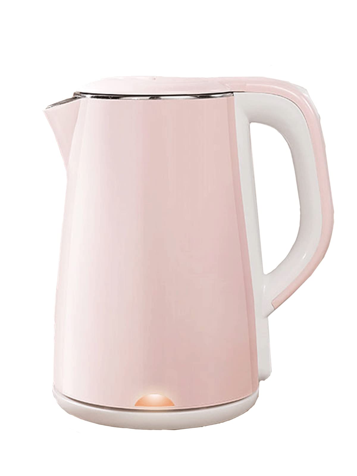 Bouilloire électrique inox anti brûlure rose 1.8L pour toute la famille