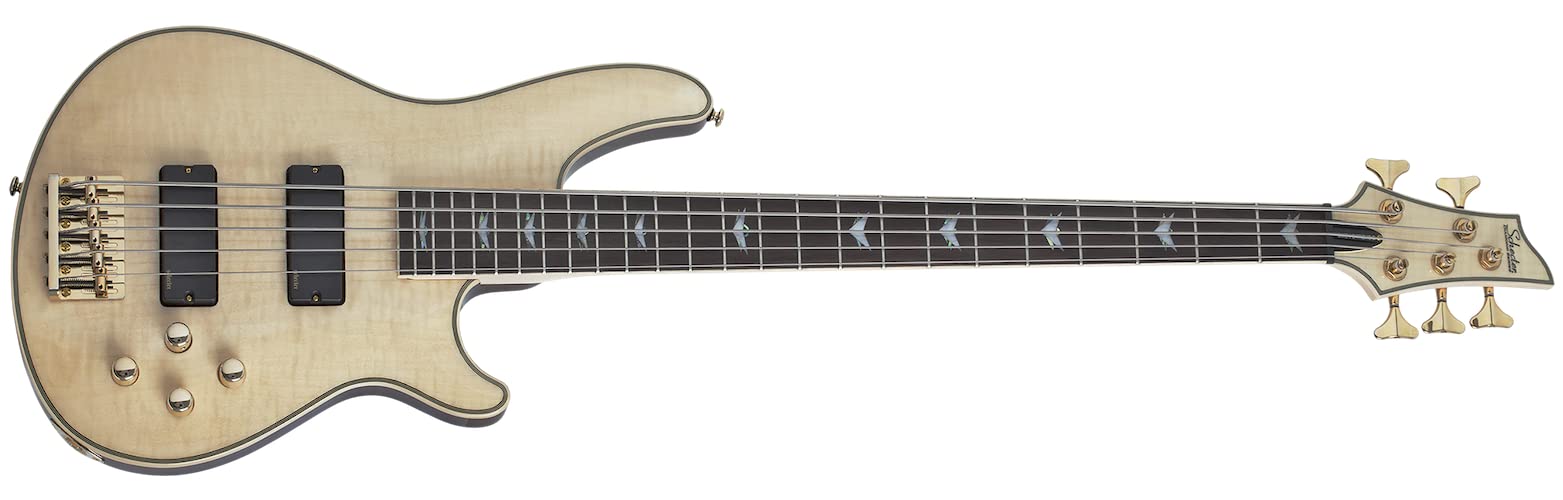 Schecter OMEN EXTREME-5 ベース　 Amazon.com: Schecter Omen Extreme-5 Bass Guitar - Natural