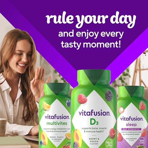 Vitafusion Vitamin D3 Gummies | 2000 IU (50 mcg) Per 2 Gummies - image 9