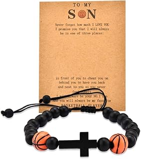 Soccer Baseball Basketball Players Bracelet Gifts Sport Lover Gift Son Coach Team Inspirational Birthday Christams Gift Ideas