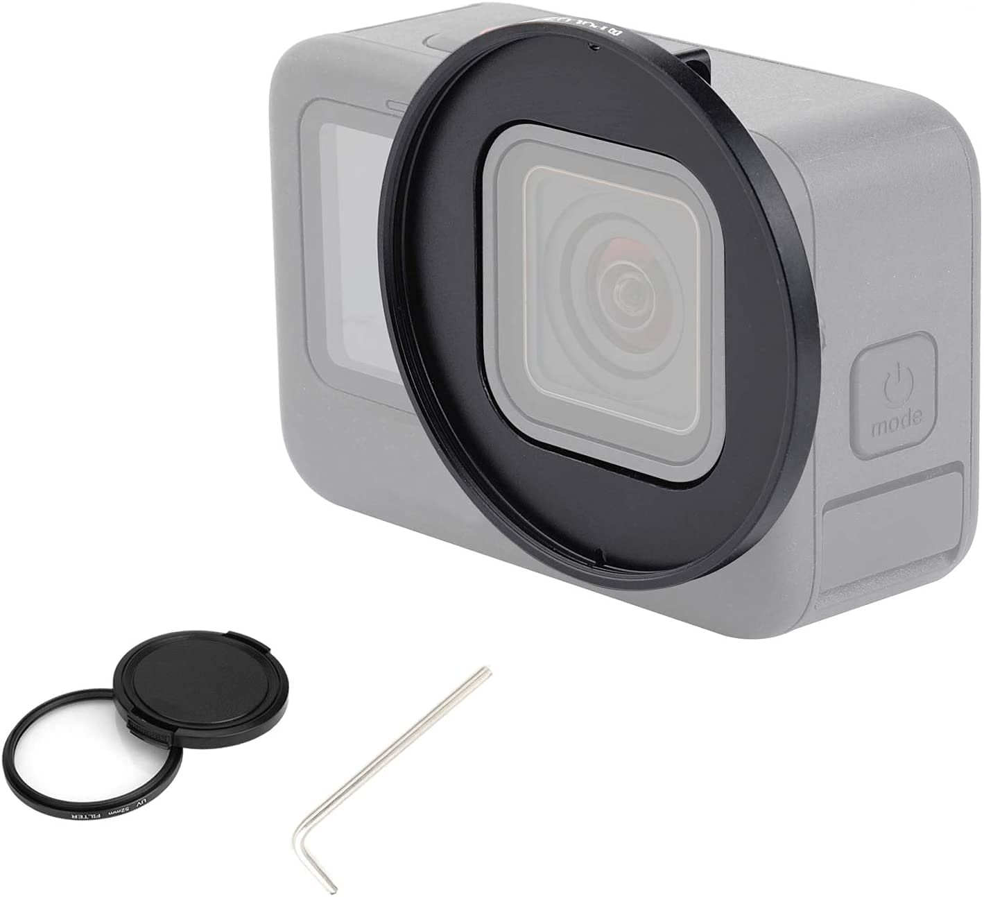 Amazon | Kiowon GoPro HERO 12 HERO 11 HERO 10 HERO 9 対応 52mm 