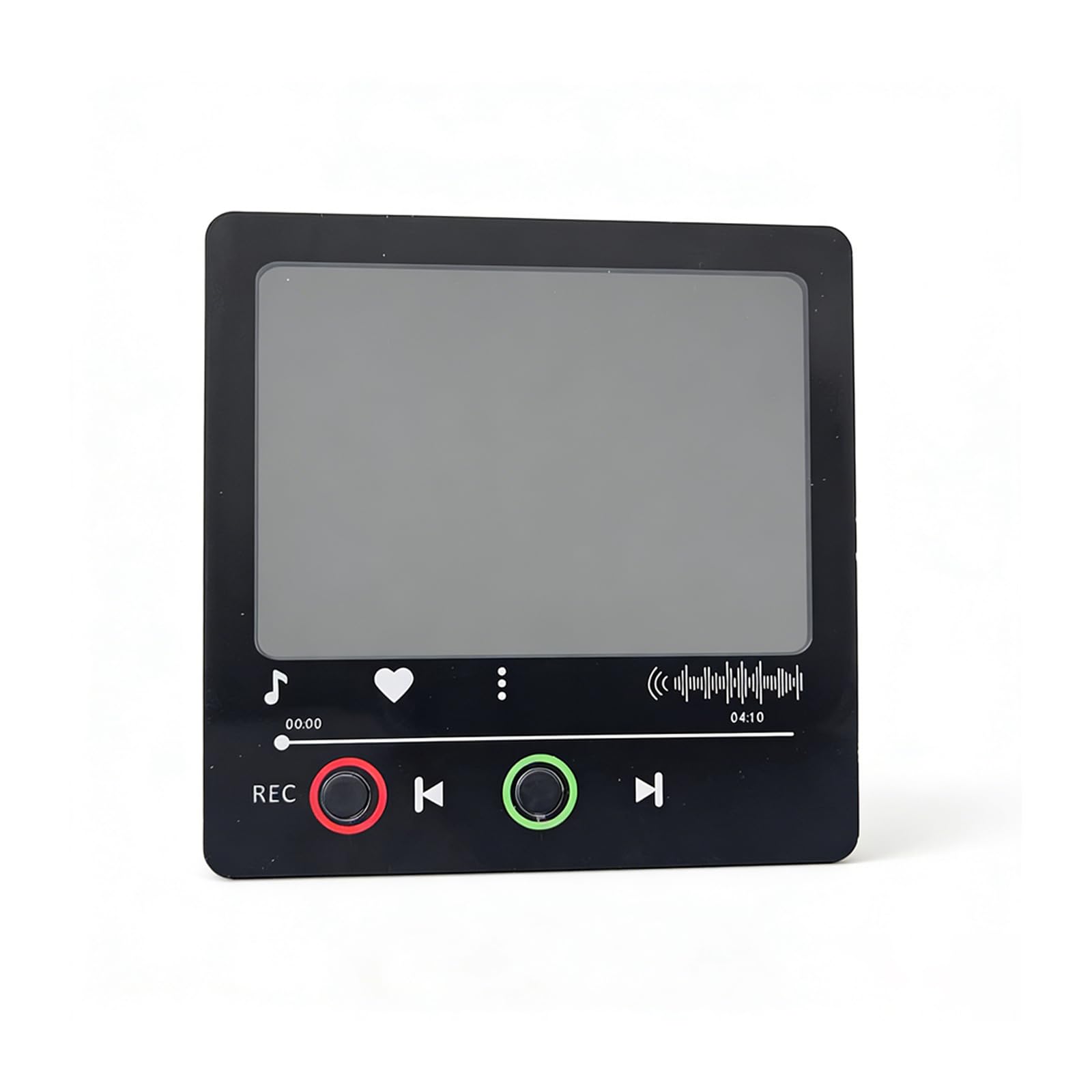 Unique Music Fridge Magnet Featuring Insertable Picture Display and USB Rechargeable Power for Special Occasions Anniversary Memory Magnet