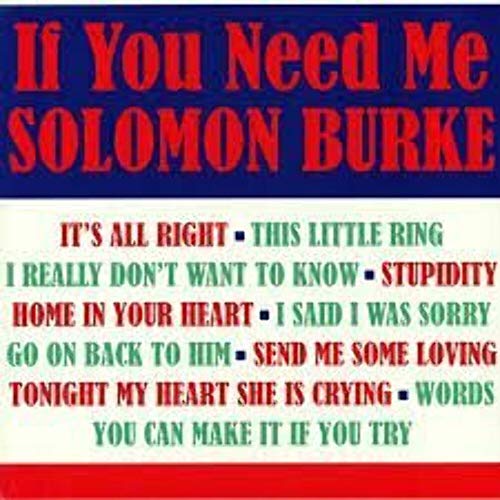 Lp-Solomon Burke-If You Need Me -Lp-