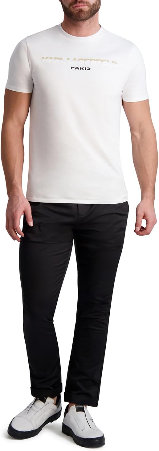 Karl Lagerfeld Mens Stretchy Everyday Sportswear Pant - Image 2