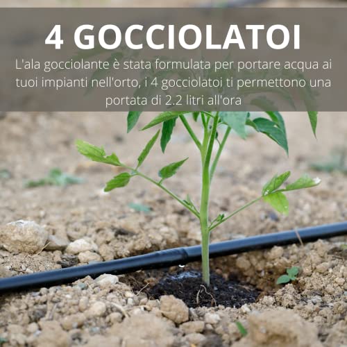 Tubo Ala Gocciolante Irrigazione 2.2 Litri/Ora