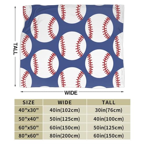 Jeté de canapé baseball couverture douce pour protéger les meubles avec style