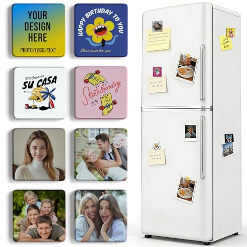 Imanes Decorativos Personalizados de Acrílico, Paquete de 10