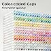 Ohuhu Alcohol Markers Brush Tip - 168-color Art Marker Set Double Tipped Alcohol-based Markers for Artist Adults Coloring Illustration- Brush & Chisel - Honolulu - Refillable Ink