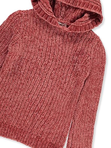 Derek Heart Girls' Chenille Hooded Sweater3