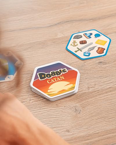 Asmodee, Dobble Catan, Zygomatic, Familienspiel, 2-6 Spieler, 8+ Jahre, 15 Minuten, Deutsch – Bild 6