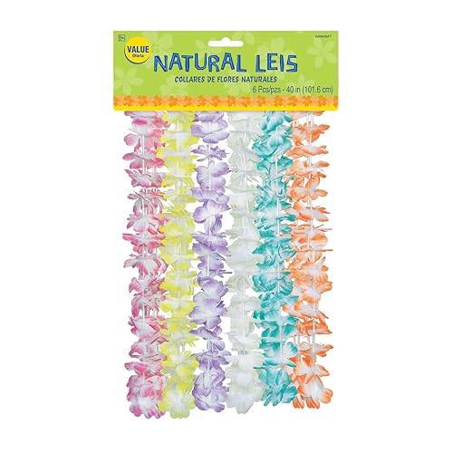 Colliers Lei Party City Oasis pour réussir votre décoration de soirée Luau en été