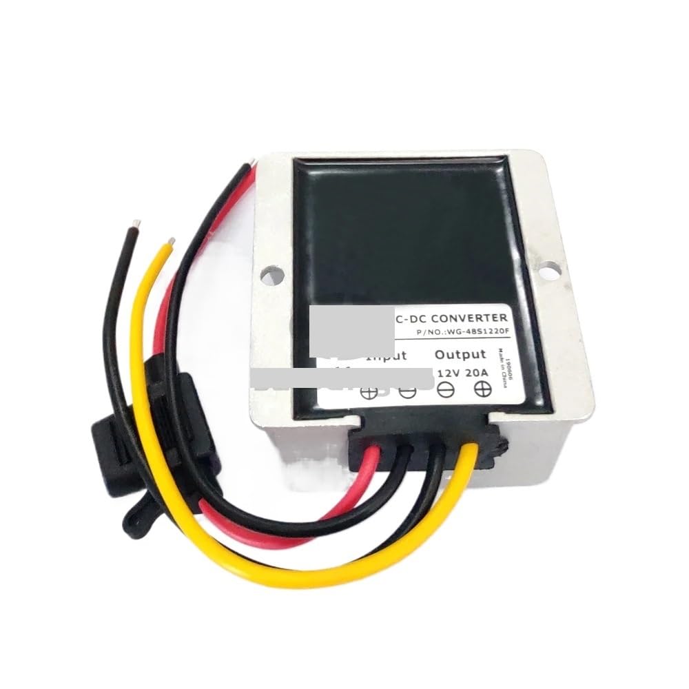Waterproof 20A 24V(18-36V) to 12V DC-DC Converter Voltage Regulator Reducer Transformer