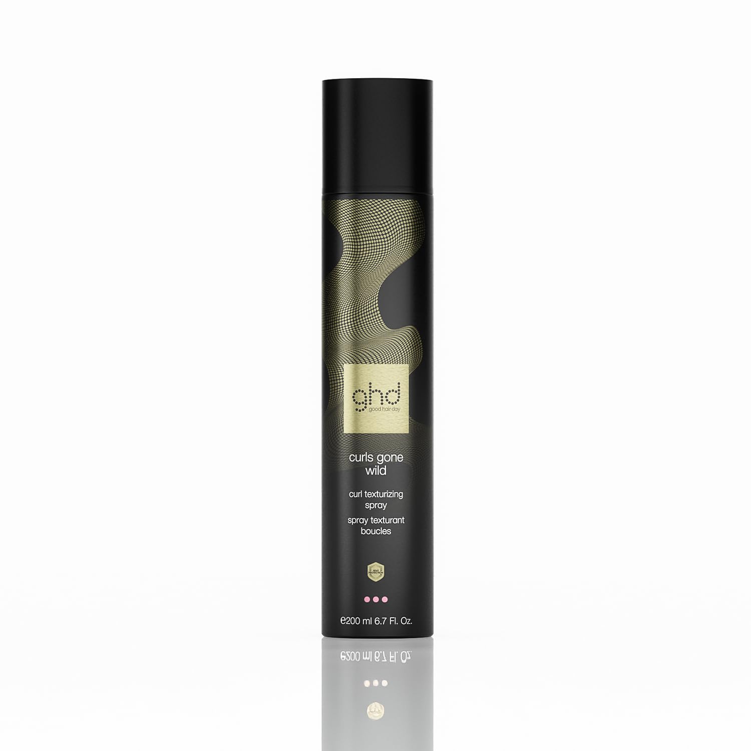 ghd curls gone wild - curl texturizing spray: Texturspray für mehr Volumen, 2-in-1 Spray zum Vorbereiten & Finish, aufbaubare Textur, langanhaltende Ergebnisse, für alle Haartypen; 200 ml