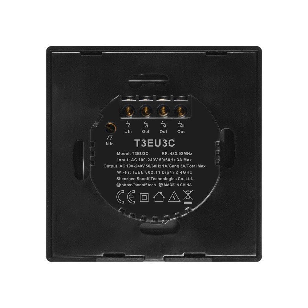 Sonoff Interruptor Táctil T3 3C WiFi marca