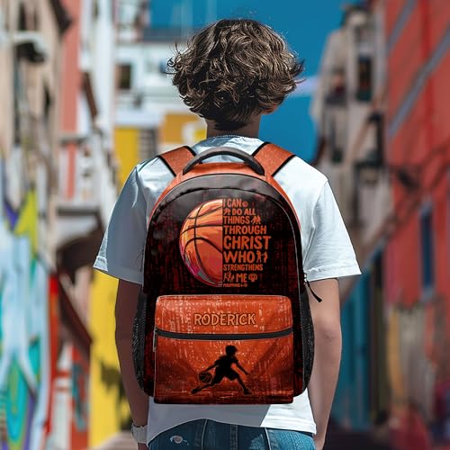 JesusSpirit - Bible Armor Of God Backpack - Orange Unisex Travel Backpack, Bookbag (Christ Who Strengthens Me)4