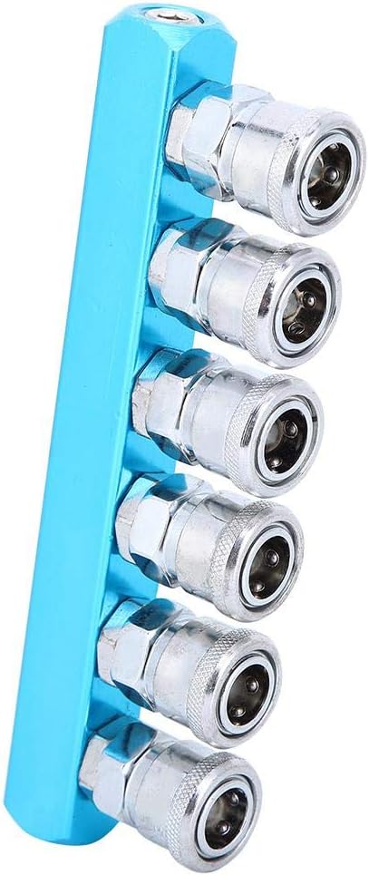 Air Compressor Quick Connector Socket Typ Fast Coupler Air Manifold Fitting Aluminum Alloy For Pneumatic Components