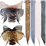 Lapanjuor 4 Pairs Shoe Laces for Sneakers,Fashion Soft Satin Ribbon Shoelaces for Women Girls,Casual Shoes Shoestring (4pair J)