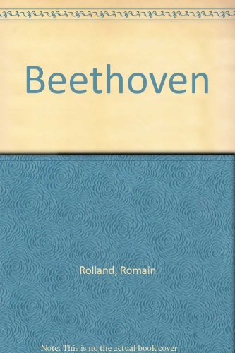 Beethoven: The Master Musicians [German] B00102NK0E Book Cover