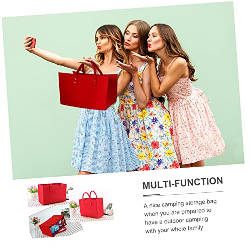 SEWOART 1 Peça Saco De Armazenamento De Lenha Sacola De Lona Bolsa De Feltro Para Lenha Bolsa De Fer