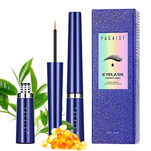 Natural Eyelash Growth Serum and Eyebrow Enhancer, Eyelash Conditioner Serum with Natural Irritation Free Formula (4ml)