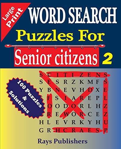 WORD SEARCH Puzzles for Senior Citizens (Large Print)