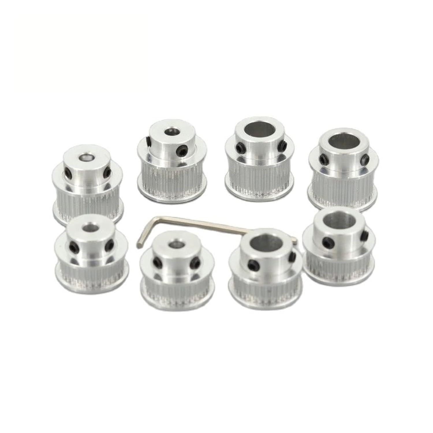 HTD 3M 40 Tooth BF Timing Pulley with Gear Pitch 3mm Inner Hole of 5/6//8/10/12/14/15/16/17/19mm and Surface Width 10/15mm(8mm,10mm-01)