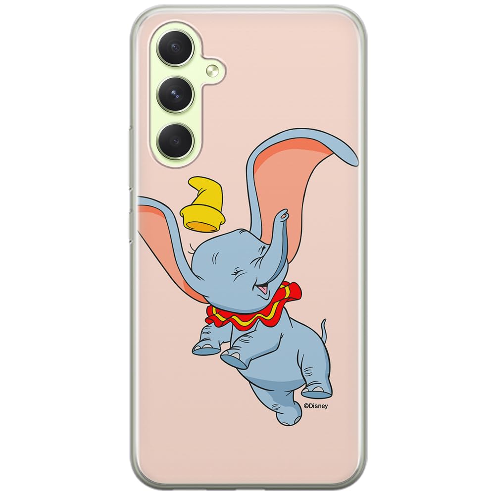 ERT GROUP mobile phone case for Samsung A54 5G original and officially Licensed Disney pattern Dumbo 015 optimally adapted to the shape of the mobile phone, case made of TPU