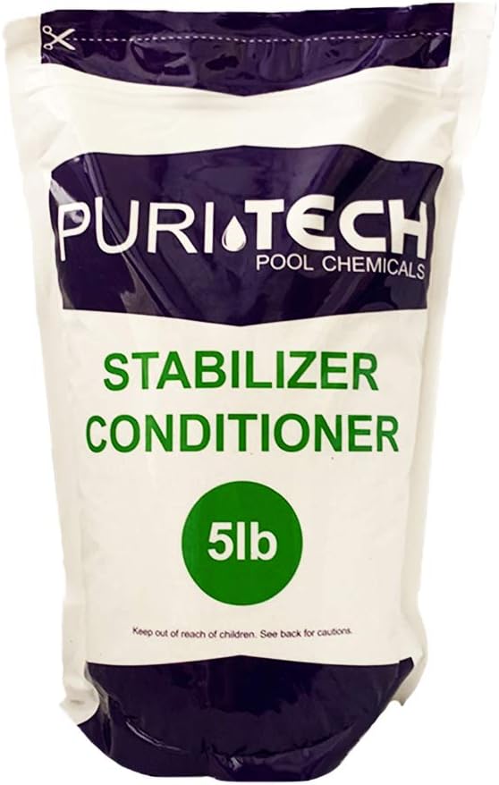 Puri Tech Pool Chemicals 5 lbs Stabilizer Conditioner