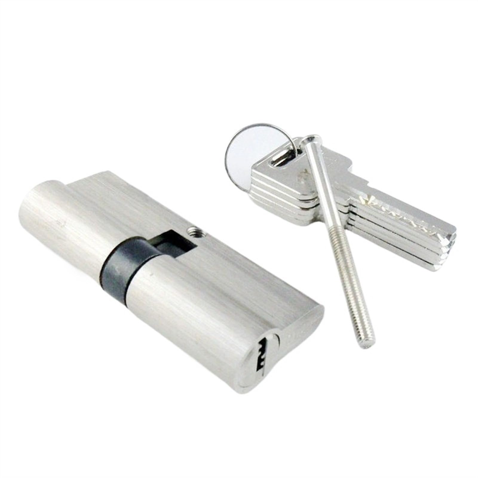 Euro Cylinder Door Lock Double Opening Profile Mortise Brass Locks with 5 Keys(G)