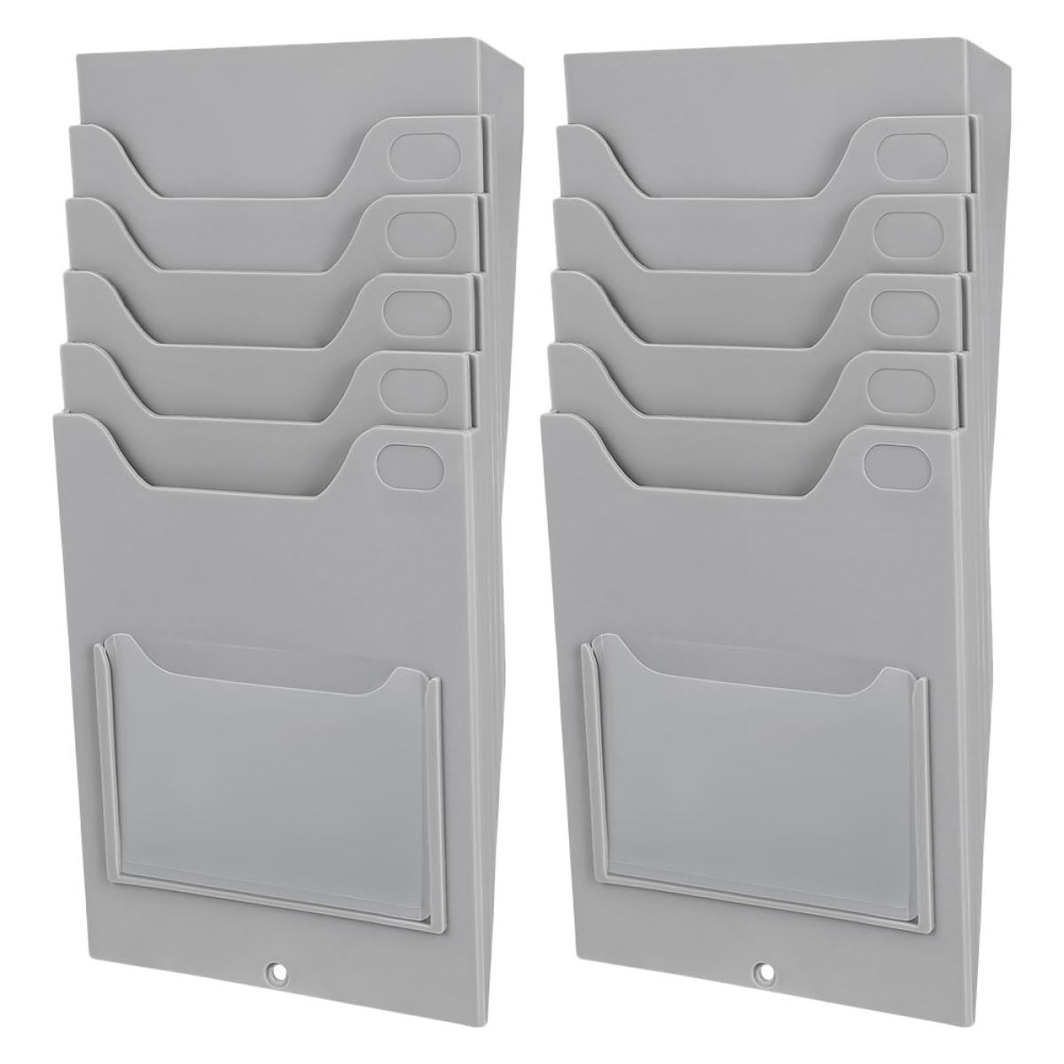 Porte-cartes et badge d'employé Zerodeko : étui rigide léger pour organisation de bureau