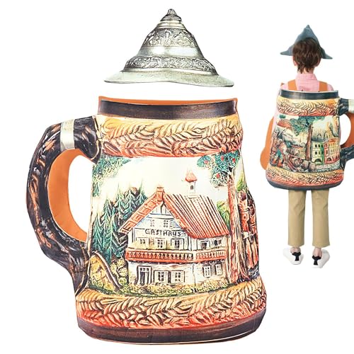 Déguisement de bière pour adulte combi de festival Oktoberfest