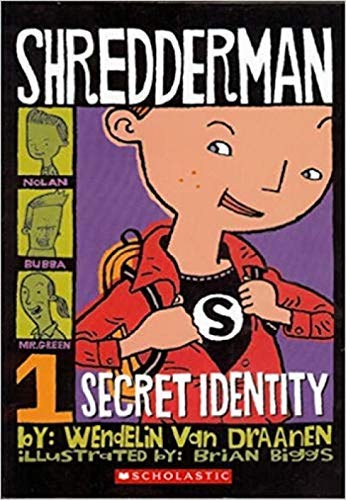 Shredderman Secret Identity 0439897556 Book Cover