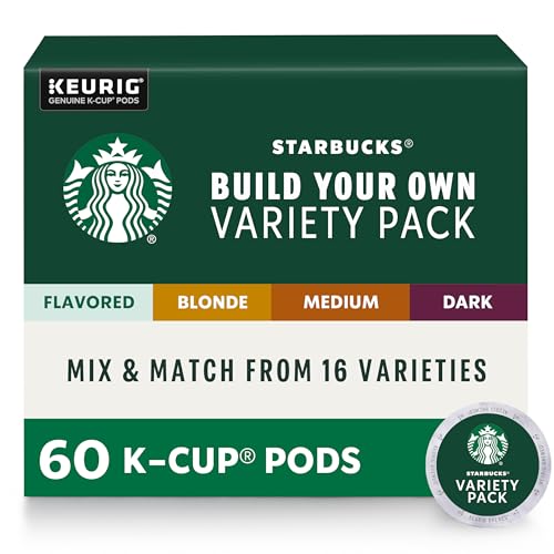 Image of Starbucks K-Cup Coffee Pods, Custom Build Your Own Variety Pack, 60 Pods​