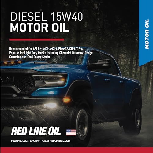 Red Line 21405 15W40 Synthetic Diesel Motor Oil - 1 Gallon by Red Line - Image 2