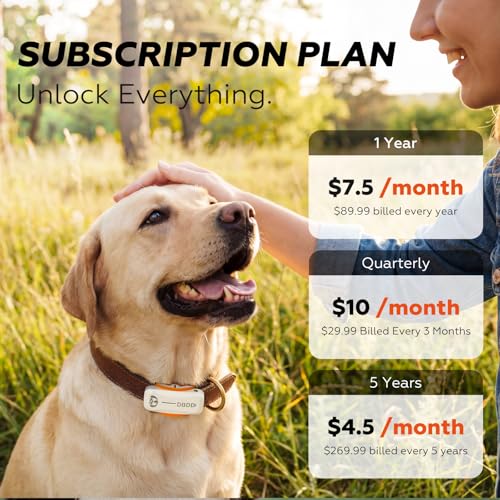 DBDD Smart GPS Dog Collar Tracker with Virtual Fence, Live Tracking & Vital Signs Monitoring for Dogs 40lbs Up, Waterproof Pet GPS Tracker for Pets,iOS & Android Compatible - Image 5