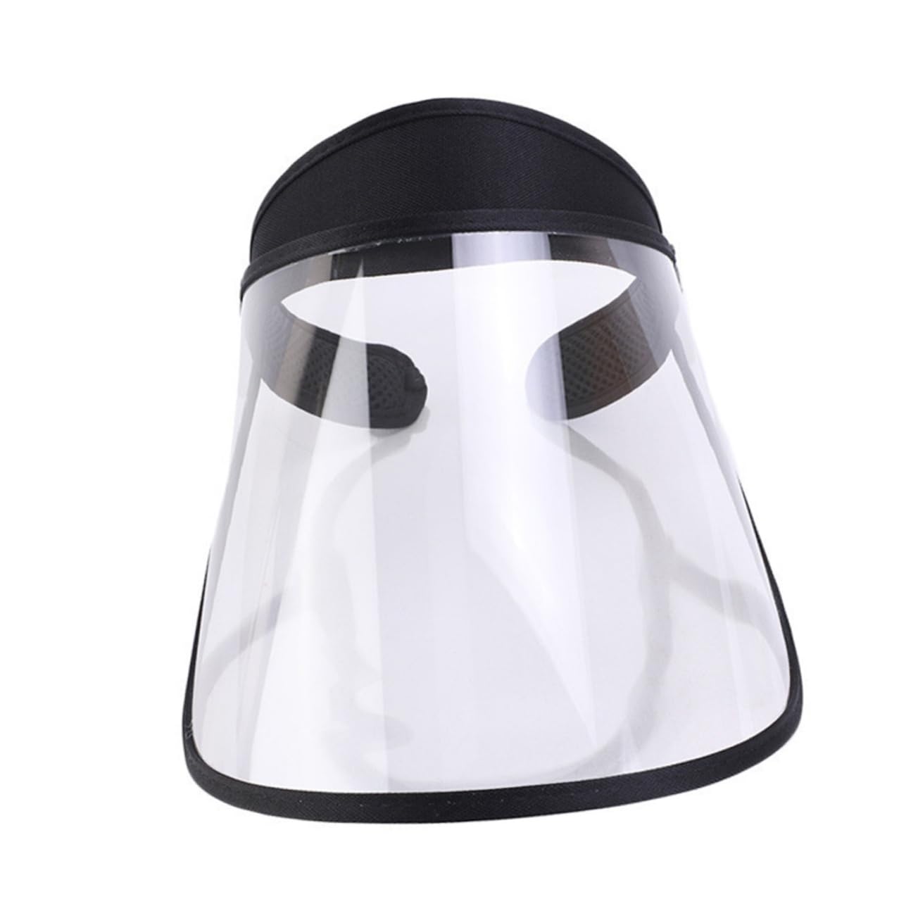 Mipcase Transparent Face Cover Cap Lightweight Outdoor Empty Plastic Hat for Sun Protection Breathable Design for Fishing Cycling Camping Summer Activities