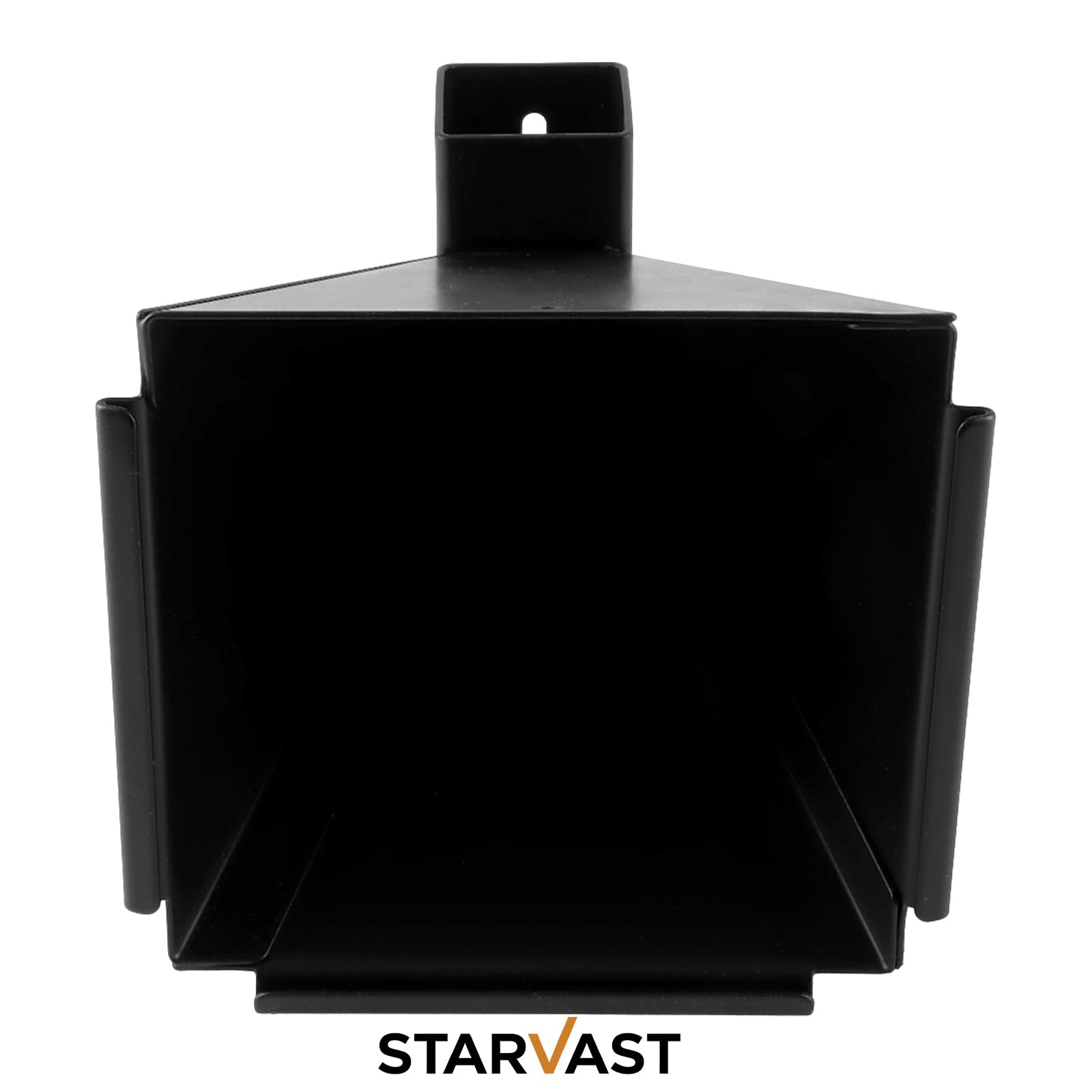 STARVAST Kugelfang 14x14 cm Trichter aus Metall inkl 200 Luftgewehr Zielscheiben für Pistole Luftgewehr Airsoft Target Zielscheibe für Kugelfang14x14cm