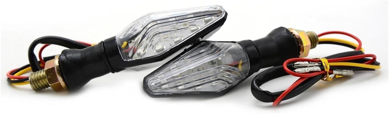 for Yama&ha YZF R1 R3 R6 R15 R25 R125 R1M Motorcycle Accessories Mount Eliminator License Plate Bracket with Indicator Motorcycle(Clear)