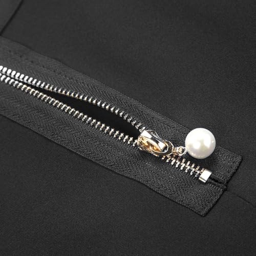 Image of EXCHIC Women's Braces Skirt Pleated A-Line Suspender Mini Skirt