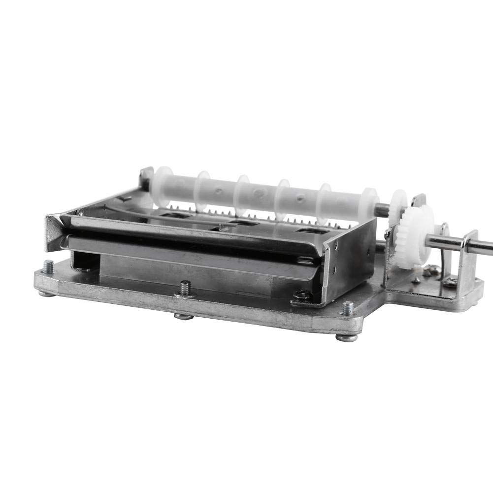 Kit creatore di Carillon 30 Note, Materiale di qualità, Carillon a manovella, Regali, Decorazioni per la casa, Facile da Realizzare, Parte del Movimento + perforatore + 3 Strisce